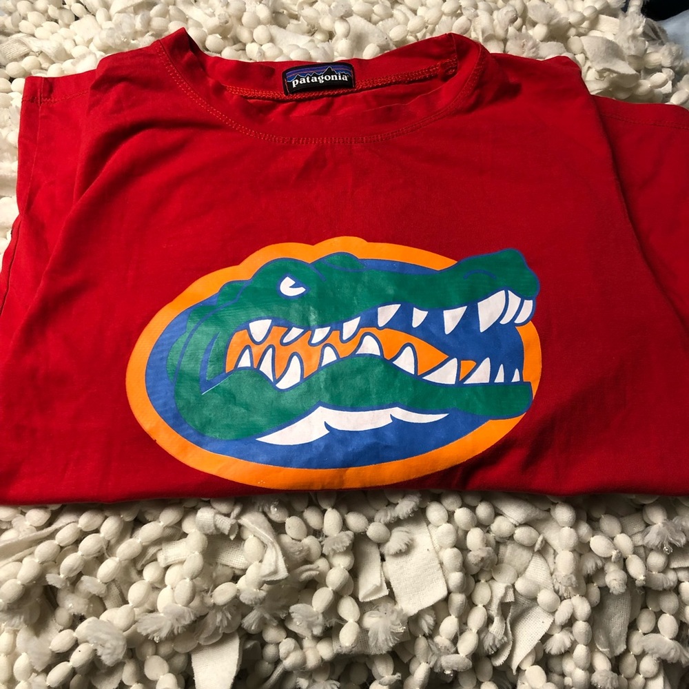 Patagonia red T-shirt